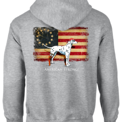 American Strong - Full Zip Hooded Sweater