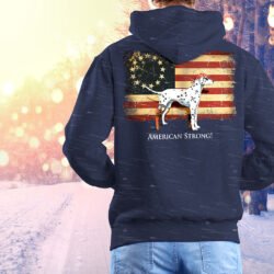Alternative view of American Strong - Full Zip Hooded Sweater