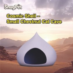 Cosmic Shell – Small Chestnut Cat Cave