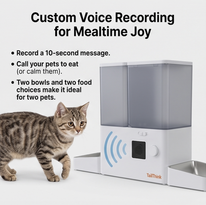 Intelligent Dual-Hopper Pet Feeder - Image 7